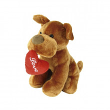 Peluche Perrito con Corazon