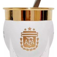 Mate Pampa Xl Afa Campeon Qatar 2022 + Bombilla + Packaging